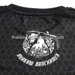 Boxing Buakaw Banchamek Team Longsleeves Micro T-Shirt Muay Thai 