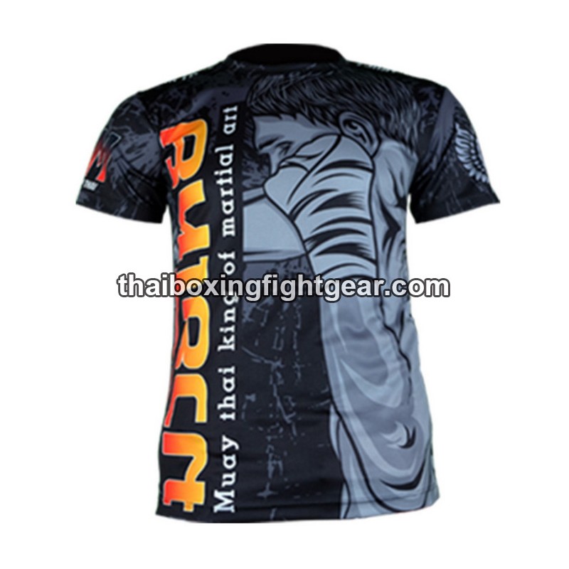 Born to be Muay Thai Black T-Shirt "Direct Punch" | T-shirts