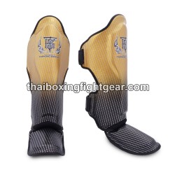 Top king MuayThai Shin Guard TKSGSS-01 Gold