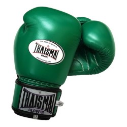 THAISMAI BG124 Muay Thai Boxing Gloves Leather Green
