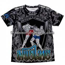 Born to be Muay Thai Black T-Shirt "Fighters" | T-shirts