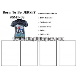 Born to be Muay Thai Black T-Shirt "Fighters" | T-shirts
