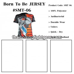 Born to be Muay Thai Black T-Shirt "Nudge" | T-shirts