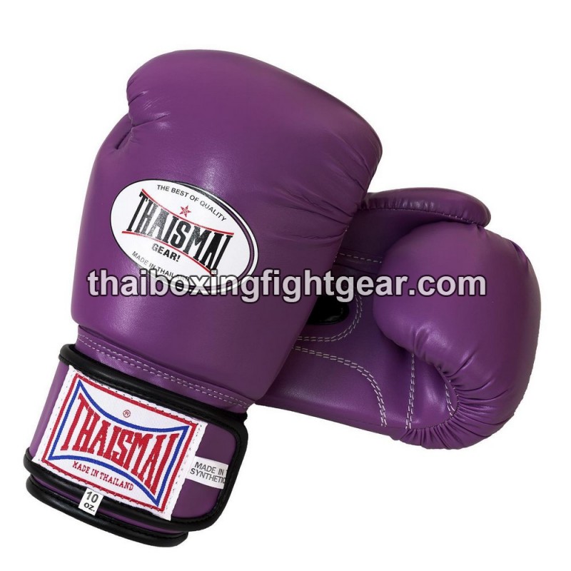 Muay Thai Boxing  Kids Gloves Thaismai BG124 Synthetic Dark Purple