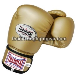 Muay Thai Boxing  Kids Gloves Thaismai BG124 Synthetic Gold