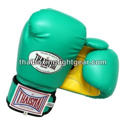 Muay Thai Boxing  Kids Gloves Thaismai BG124 Synthetic Green Yellow