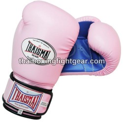 Muay Thai Boxing  Kids Gloves Thaismai BG124 Synthetic Light Pink Blue