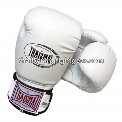 Muay Thai Boxing  Kids Gloves Thaismai BG124 Synthetic White