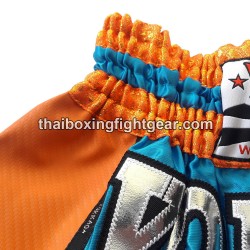 yokkao-c2-carbon fit-boxing-short blue-orange | Shorts