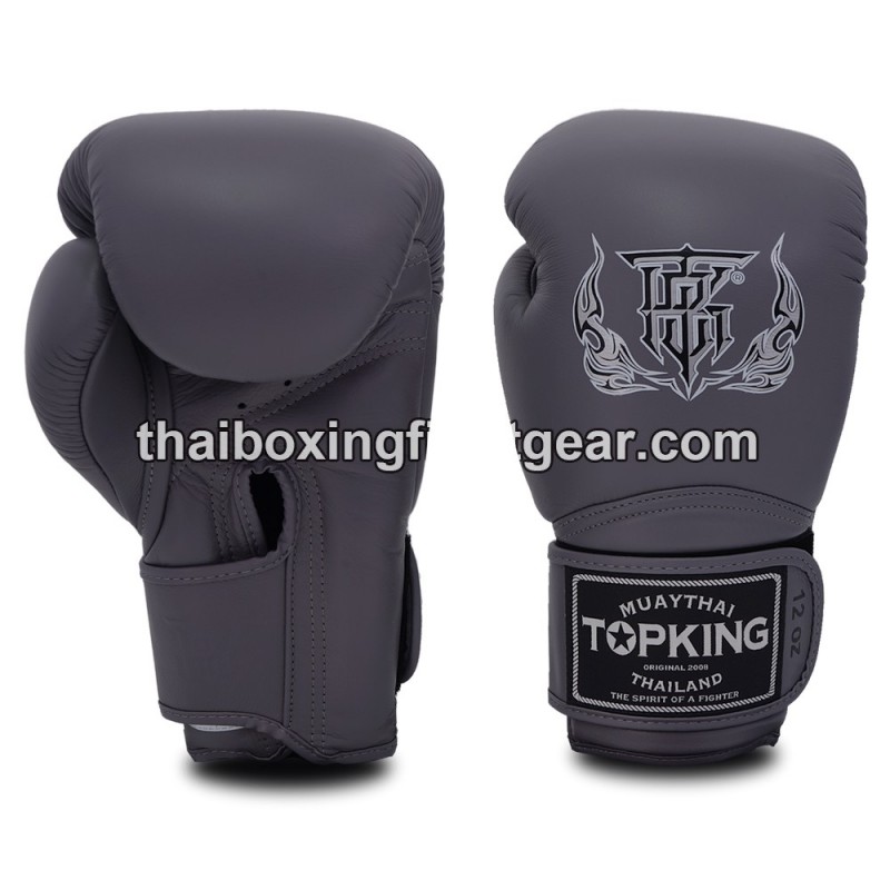 Guantoni Da Boxe TOPKING Muay Thai Fatti A Mano In Thailandia - Cultura Giapponese, Taglie 10-16 Oz, Unisex - Foto 3