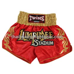 Twins Muay Thai Boxing Shorts red gold