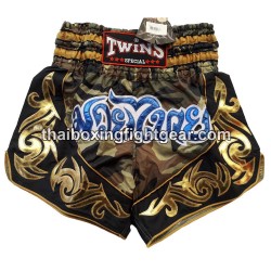 Short de Muay Thai Twins camouflage | Shorts