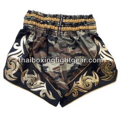 Twins muay thai boxing shorts army camo gold | Shorts