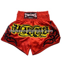 Twins muay thai boxing shorts red