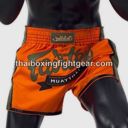 Fairtex slim cut Muay Thai Boxing shorts BS1705 orange