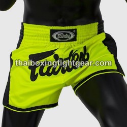 Fairtex slim cut Muay Thai Boxing shorts BS1706 green | Shorts
