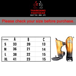 Top king MuayThai Shin Guard TKSGSS-01 Top King - 4