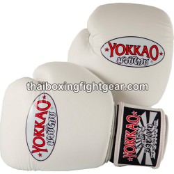Yokkao Muay Thai Boxing Gloves "MATRIX" White | Muay Thai Gloves