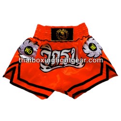 Wik-Rom Muay Thai Boxing Shorts Orange | Muay Thai Shorts