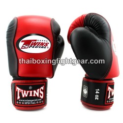 Twins Muay Thai Boxing Gloves BGVL7 Red Black | Gloves