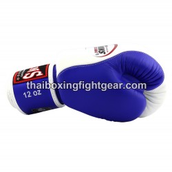 Twins Muay Thai Boxing Gloves BGVL7 Blue White | Muay Thai Gloves