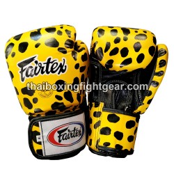 Fairtex Thaiboxing Gloves BGV1 Dalmatian Yellow | Gloves