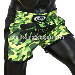 Fairtex Thaiboxing shorts BS 1710 Camo Green | Shorts