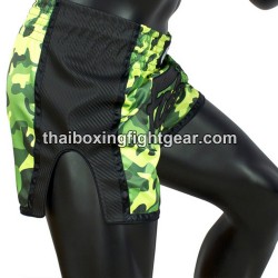 Fairtex Thaiboxing shorts BS 1710 Camo Green | Shorts