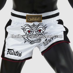 Fairtex Thaiboxing shorts BS 1712 White | Shorts