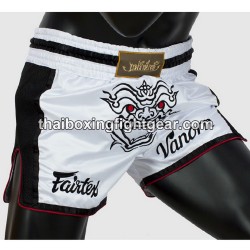 Fairtex Thaiboxing shorts BS 1712 White | Shorts