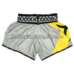 Yokkao-carbon-fit-X Thaiboxing shorts Grey | Shorts