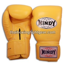 Windy Thaiboxing Gloves BGVH Yellow | Gloves