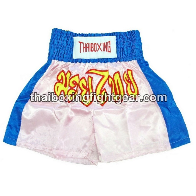 Thai Boxing  Muay Thai Kids Shorts Pink Blue | Kids