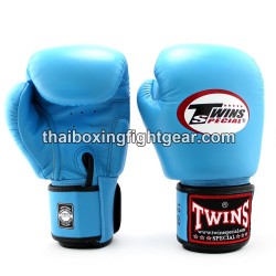 Muay Thai Boxing Gloves for Kids Twins BGVS3 Synthetic Light Blue | Ladies/Kids