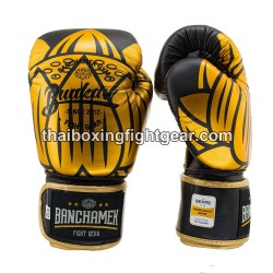 Buakaw Banchamek Muay Thai Boxing Gloves GL3 Black | Home
