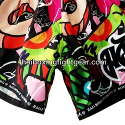 Raja Boxing Muay Thai Boxing Shorts Colorful 3 | Muay Thai Shorts