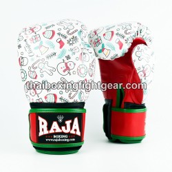Raja Boxing Muay Thai Boxing Gloves Christmas Red Snow | Gloves