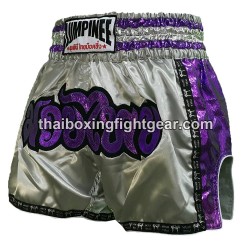 Lumpinee Muay Thai Shorts "Retro Purple" | Muay Thai Shorts