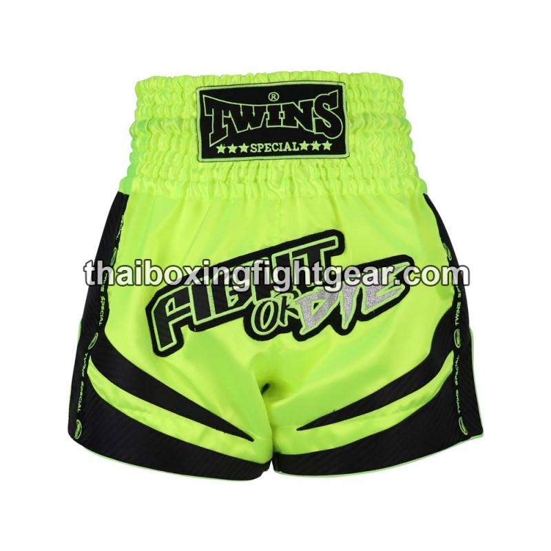 Twins Muay Thai Boxing Shorts TBS-FIGHTORDIE "Green" | Shorts