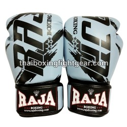 Raja Boxing Muay Thai Boxing Gloves Tattoo Light Blue | Gloves