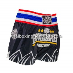 Buakaw Banchamek Muay Thai Boxing Shorts BFG4-3 BLACK RED BLUE | Shorts