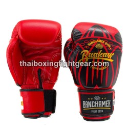 Buakaw Banchamek Muay Thai Boxing Gloves BGL-UL1 Red | Muay Thai Gloves