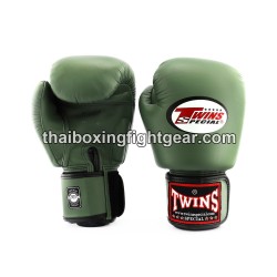 Twins Muay Thai Boxing Gloves BGVL-3 Olive | Gloves