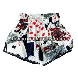 Raja Boxing Muay Thai Boxing Shorts Poker | Muay Thai Shorts