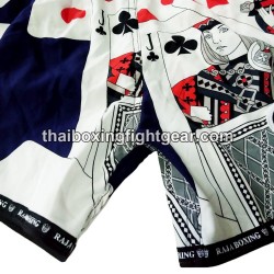 Raja Boxing Muay Thai Boxing Shorts Poker | Muay Thai Shorts