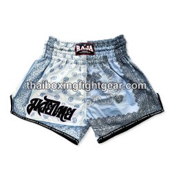 Raja Boxing Muay Thai Boxing Shorts Indian Paisley LB | Muay Thai Shorts