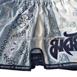 Raja Boxing Muay Thai Boxing Shorts Indian Paisley LB | Muay Thai Shorts