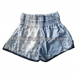 Raja Boxing Muay Thai Boxing Shorts Indian Paisley LB | Muay Thai Shorts