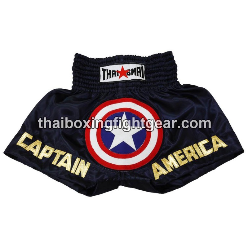 Thaismai Muay Thai Boxing Shorts "Captain America" Thaismai - 1