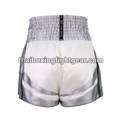 Twins Muay Thai Boxing Shorts TBS-FIGHTORDIE "White" Twins - 3